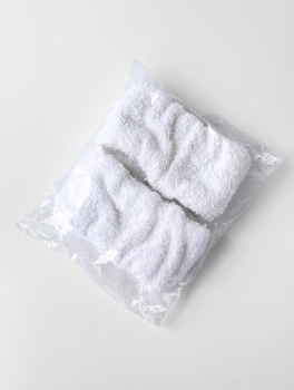 Напульсники, махровые, нарукавники для умывания, белые CHILA™