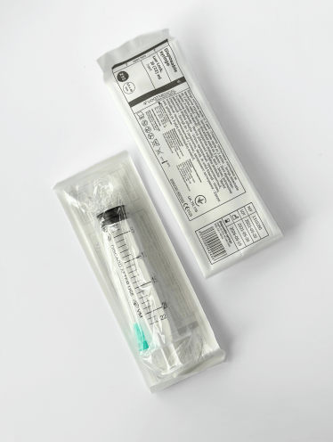 Шприц 20 мл Luer Lock с иглой 21G, Vogt Medical (50 шт/уп)