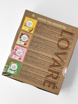 Чай зеленый LOVARE 48г (1.5г*32 шт), пакетированный, АССОРТИ