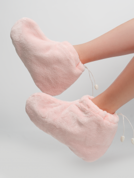 Носочки для парафинотерапии, розовые