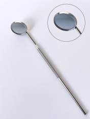 Зеркало для ламинирования и наращивания ресниц, металлическое