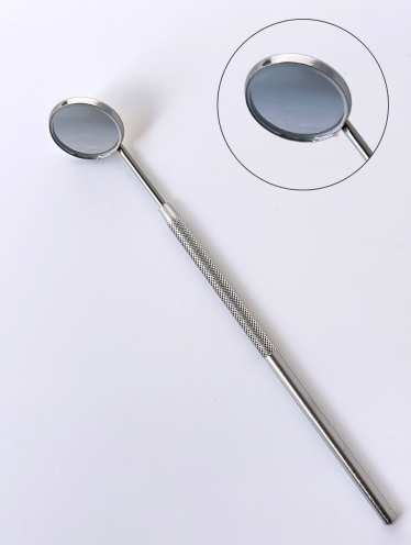 Зеркало для ламинирования и наращивания ресниц, металлическое