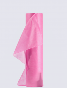 Простынь одноразовая 0.6х100 м (25 мкм) розовая