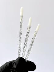 Макробраши для макияжа, черные (50 шт/уп)