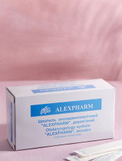 Шпатель ЛОР деревянный, стерильный (100 шт/уп)