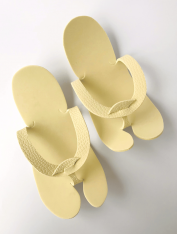 Тапочки-вьетнамки одноразовые "ЕVА", белые (25 пар)