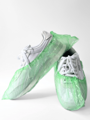 Бахилы 1,6 г/шт СТАНДАРТ, зеленые (100 шт)