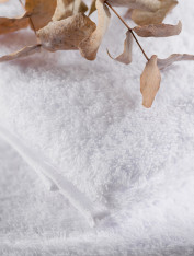 Полотенце махровое, белое (40*70см), Узбекистан