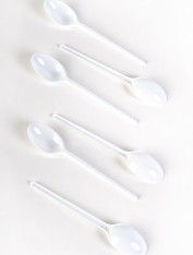 Ложечка одноразовая чайная (Ю) 12,5 см (100 шт/уп)