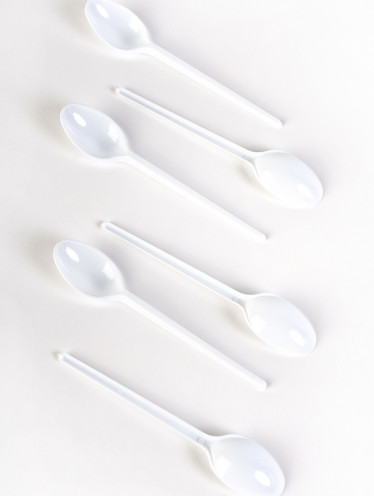 Ложечка одноразовая чайная (Ю) 12,5 см (100 шт/уп)