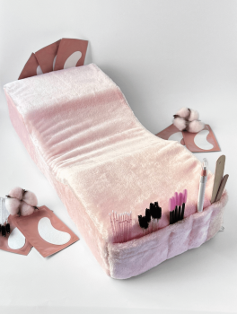 Подушка для наращивания ресниц, Розовая CHILA™