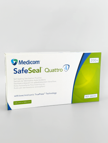 Пакеты для стерилизации Medicom, 191*330мм (200 шт)
