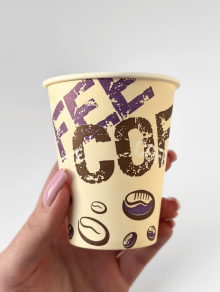 Стакан БУМАЖНЫЙ 175мл с рисунком (50 шт/уп)