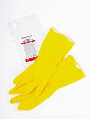 Перчатки латексные (размер М), PRO Service OPTIMUM