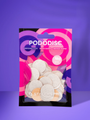 Сменные файлы для педикюрного диска (180 грит) белые Staleks Pro PodoDisc M (50 шт)