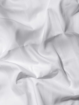 Комплект постельного белья "Евро Двуспальный" САТИН, Белый