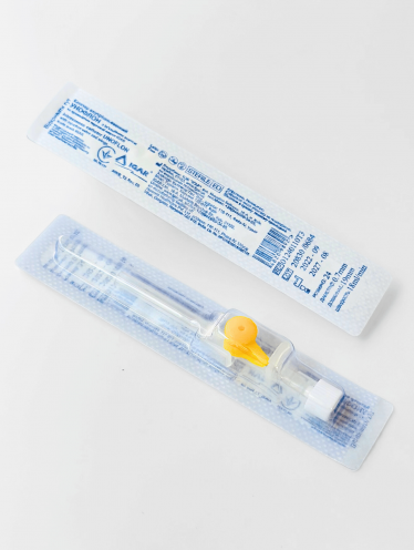 Катетер внутривенный, с портом 24G, Igar (100 шт/уп)