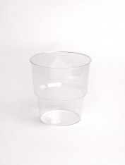 Стакан стеклообразный 200мл с меткой 200 (25 шт/уп)