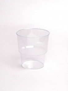 Стакан стеклообразный 200мл с меткой 200 (25 шт/уп)