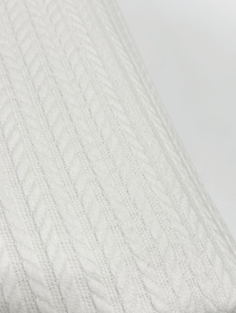 Плед-покрывало хлопковое пике "Косичка", 160х220 см