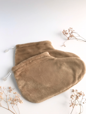 Носочки для парафинотерапии, бежевые