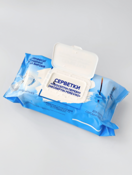 Серветки "Неосептін Перевін" для УЗД та медичних виробів, 120 шт/уп