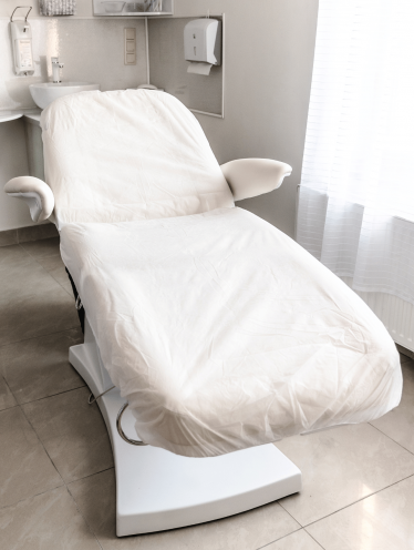 Чехол на кушетку спанбонд 80*200 см, Белый