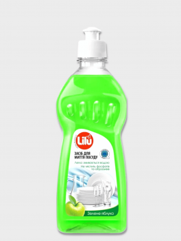 Lilu средство для мытья посуды "Зеленое яблоко" (500мл)