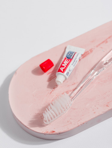 Зубной набор одноразовий: щётка+паста (50 шт/уп)