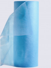 Простынь одноразовая 0.8х500 м (25 мкм) голубая