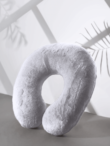 Подголовник-подушка на кушетку, Светло-серая