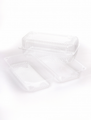 Ланч-бокс прозрачный Большой (IT-356) 1600мл (300 шт/ящ)