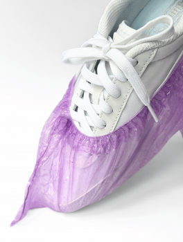 Бахилы 1,6 г/шт СТАНДАРТ, фиолетовые (100 шт)