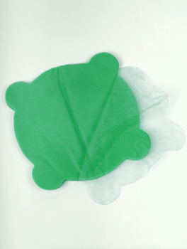 Серветки для стоматологічної чаші, зелені (50шт/уп)