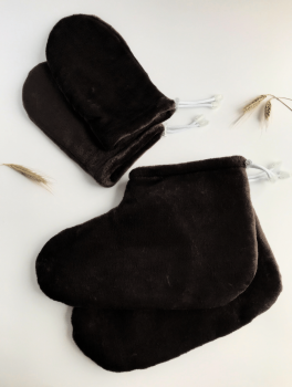 Шкарпетки для парафінотерапії, чорні