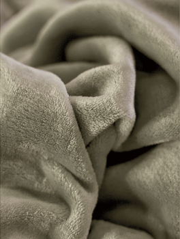 Чохол плюшевий з отвором (пошив за індивід. розмірами), сіро-бежевий (300 г/м²)