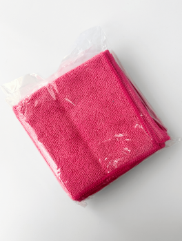 Салфетка микрофибра Professional "Универсальная" (5 шт/уп), Розовая