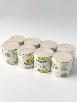 Туалетний папір без гільзи ЛЕСТА, сірий