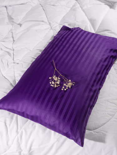 Наволочка 70*70 см САТИН, Фиолетовый