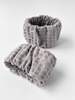 Напульсники, нарукавники для умывания серые CHILA™