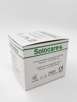 Голка ін'єкційна 21G (0,8х40мм) Solocare