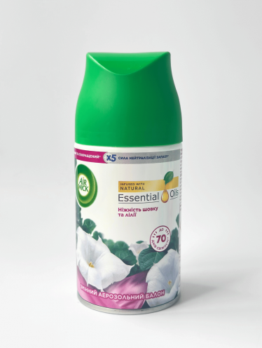 АIRWICK освежитель воздуха НЕЖНОСТЬ ШЕЛКА сменный баллон (250мл)