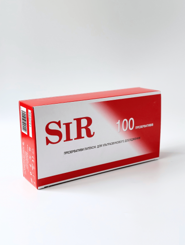 Презервативы для УЗИ, SIR (100 шт/уп)