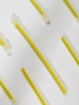 Слюноотсос пластиковый, желтый (100шт/уп)