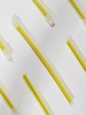Слиновідсмоктувач пластиковий, жовтий (100шт/уп)