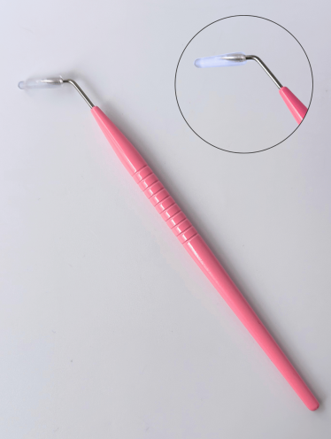 Инструмент для ламинирования ресниц, розовый