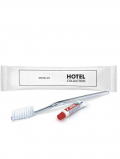Зубний набір одноразовий HOTEL COLLECTION Flow Pack: щітка+паста (50 шт/уп)