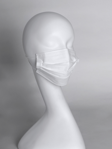 Маска одноразовая, БЕЛАЯ