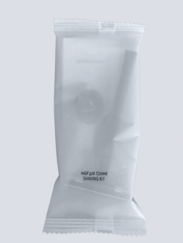 Набор для бритья: станок+гель 5мл в саше (50 шт/уп)