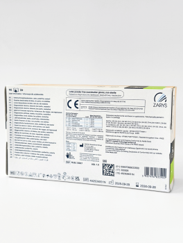 Рукавички латексні без пудри (розмір L) 5,5 г/м² easyCARE, 100 шт